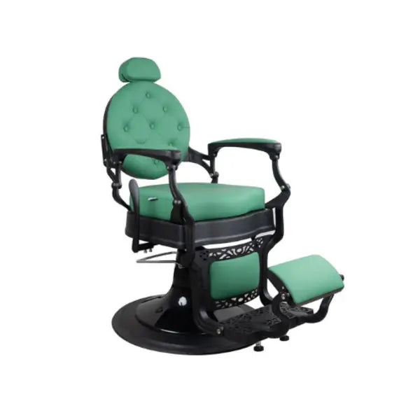 Dita Black Matte Green Barberchair