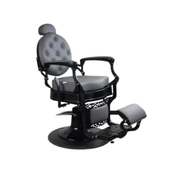 Dita Black Matte Grey Barberchair