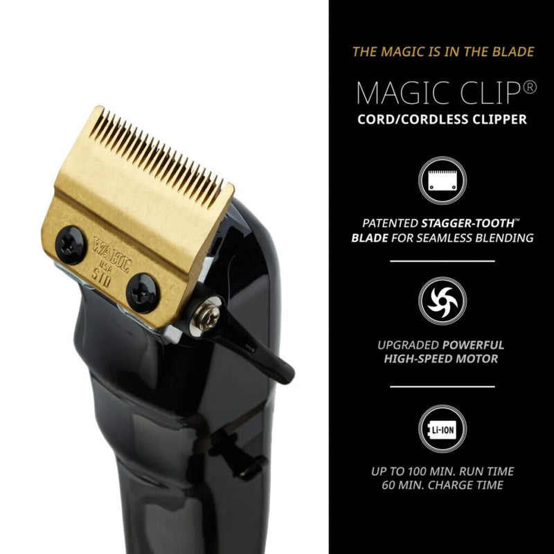 Wahl Magic Clip Cordless Tondeuse Black