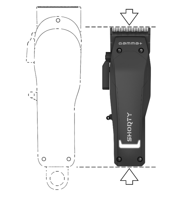 Gamma + Shorty Clipper Tondeuse