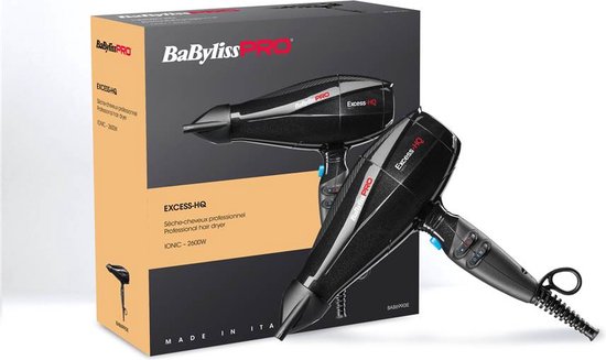 Babyliss Pro - Ionic Excess 2600 Watt HQ Föhn