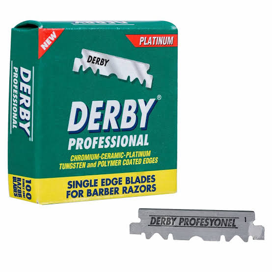 Derby scheermessen 50 x 100 stuks